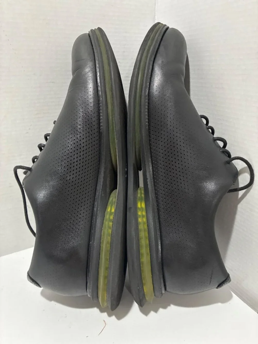 Cole Haan Øriginal Grand Energy Twin Wholecut Man Black Oxford shoes size 12